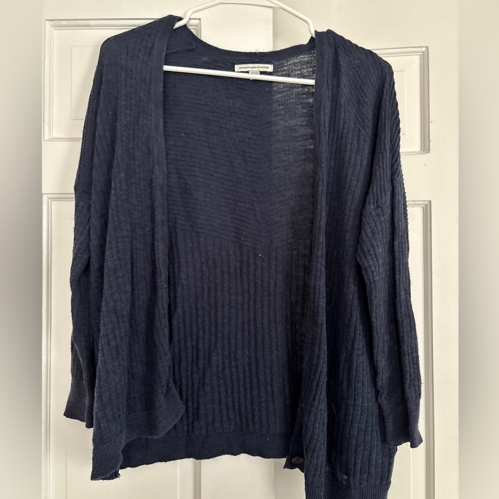 American Eagle Outfitters Navy Cardigan